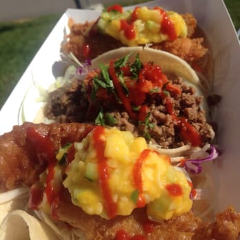 The Happy Fish - Three taco combo: crispy fish, prawn tempura, bulgogi - Food Trucks Near Me The Happy Fish - Three taco combo: crispy fish, prawn tempura, bulgogi - Food Trucks Near Me