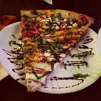 Five Points Pizza - Caprese(local Heirloom Tomatoes, Fresh Mozzarella, Basil and Balsamic Vinaigrette). I wish this would never leave the menu. - Italian Near Me - Nashville, Tennessee