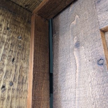 Fireside Hearth & Home - Dallas - Large gap between frame and door. - Fireplace Services Near Me - Grand Prairie, Texas