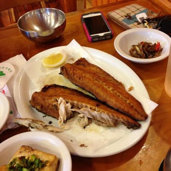 Korea House - Salted mackerel was really good - Korean Near Me - Hayward, California