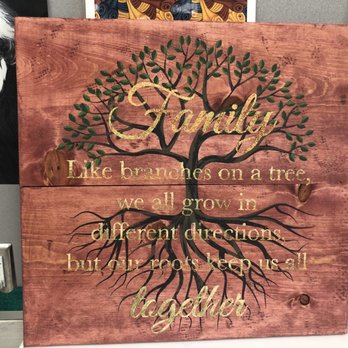 Board & Brush - I did the family tree one, it was a lot of fun to do. And I got a little crazy with it... But I highly recommend - Paint & Sip Near Me - Colleyville, Texas Board & Brush - I did the family tree one, it was a lot of fun to do. And I got a little crazy with it... But I highly recommend - Paint & Sip Near Me - Colleyville, Texas