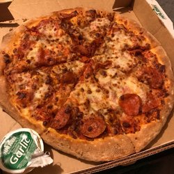 Papa Johns Pizza - Two toppings cold with a side of ants
