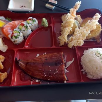 Fujisan Japanese Restaurant - Eel Bento box (lunch menu) - Japanese Near Me - Markham, Ontario