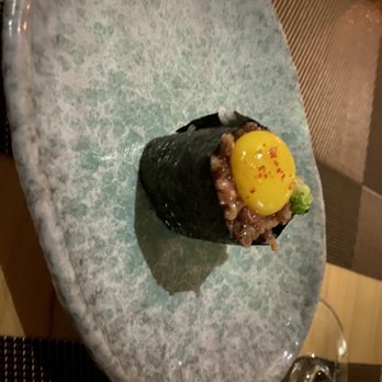 Ume Sushi - Waygu tar tar with quail egg - Japanese Near Me - Houston, Texas Ume Sushi - Waygu tar tar with quail egg - Japanese Near Me - Houston, Texas