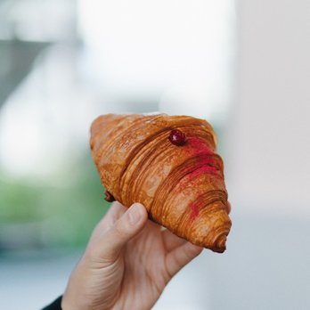 Le Beau - raspberry croissant - Patisserie/Cake Shop Near Me - Toronto, Ontario