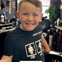 Dapper St. Barbershop - After a haircut at Dapper St. Barbershop