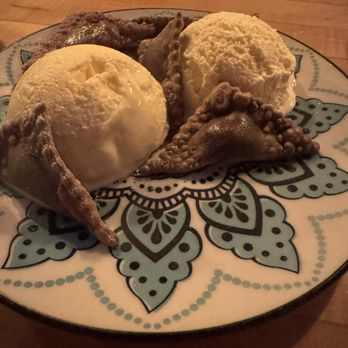 Mastrantos - Chocolate Ravioli with Nutella and Ice Cream - Pasta Shops Near Me - Houston, Texas Mastrantos - Chocolate Ravioli with Nutella and Ice Cream - Pasta Shops Near Me - Houston, Texas