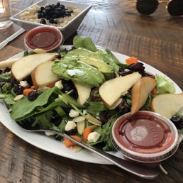 Organic Pear Salad Side - Brwn rice & black beans