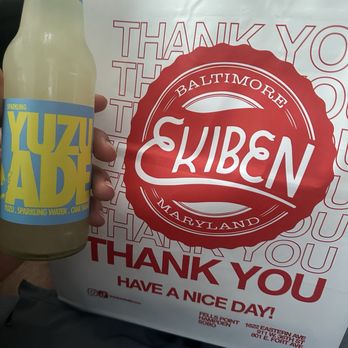 Ekiben - Yuzu lemonade - Asian Fusion Near Me - Baltimore, Maryland