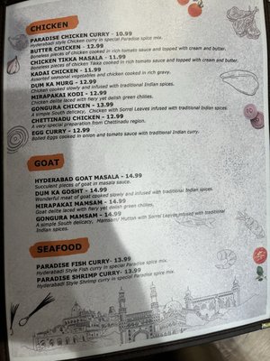 Menu photo 8 Paradise Biryani Pointe Fremont, CA