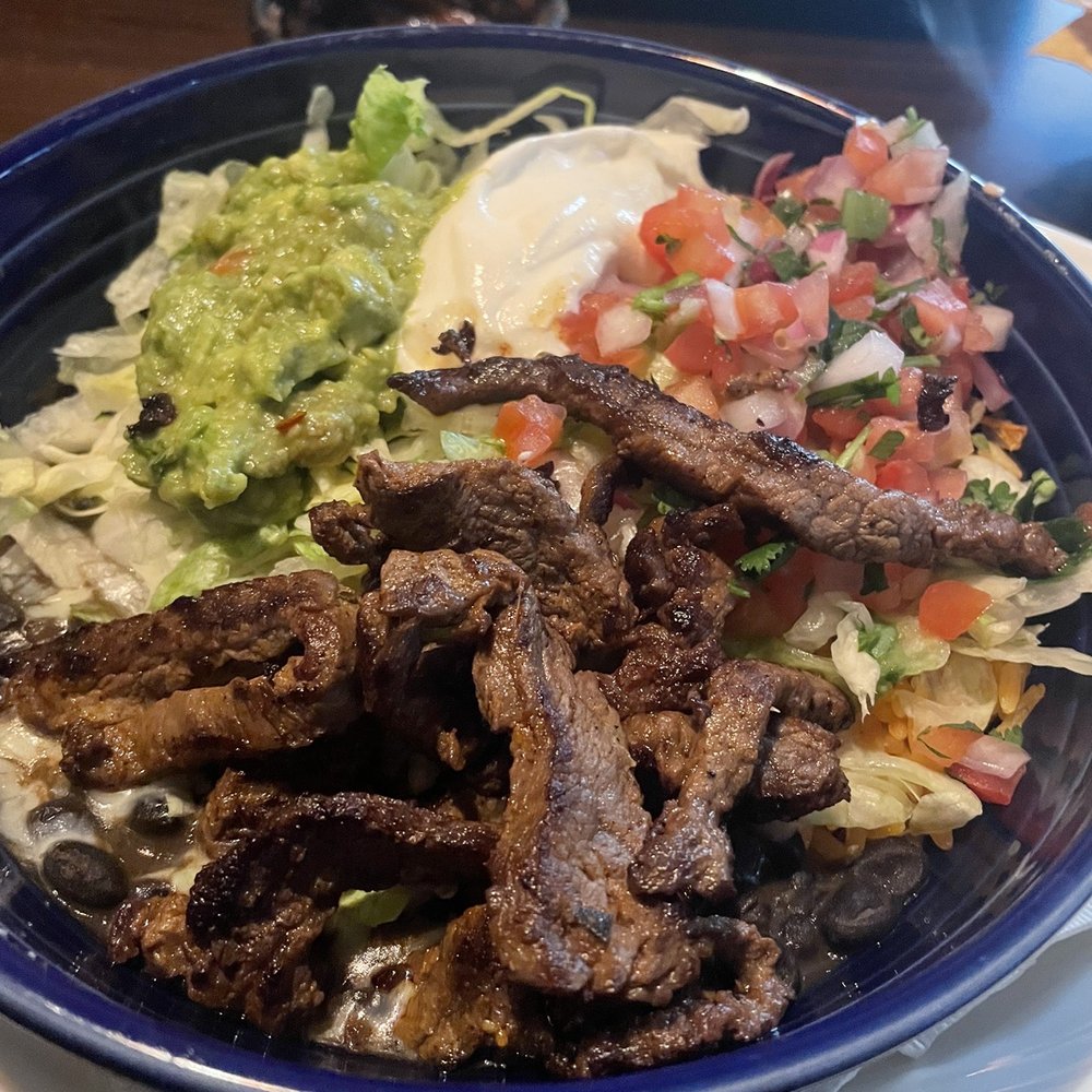 Plaza Azteca - Lunch portion steak burrito bowl - Mexican Near Me - White Oak, Pennsylvania Plaza Azteca - Lunch portion steak burrito bowl - Mexican Near Me - White Oak, Pennsylvania