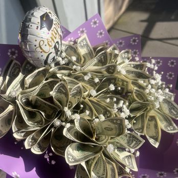 Mike’s Flowers - Money bouquet - Florists Near Me - Temecula, California