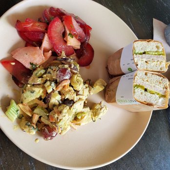 MetroFresh - Turkey sandwich, plum salad, curry chicken salad - Soup Near Me - Atlanta, Georgia