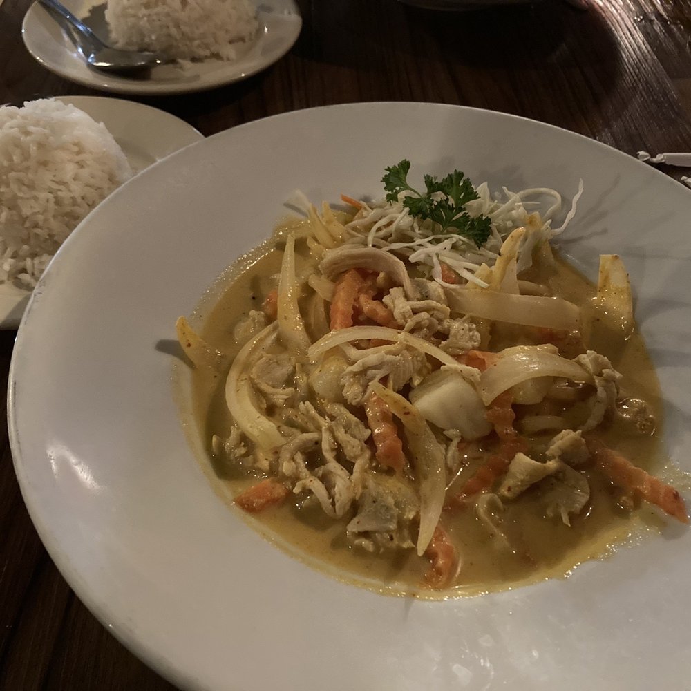 Singha II - C5. Yellow Curry with chicken - Thai Near Me - High Point, North Carolina Singha II - C5. Yellow Curry with chicken - Thai Near Me - High Point, North Carolina