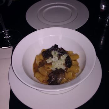 Benu - Courtesy of Mark. rigatoni, sea cucumber, oxtail, wood ear mushrooms, star anise, red wine, butter - Asian Fusion Near Me - San Francisco, California Benu - Courtesy of Mark. rigatoni, sea cucumber, oxtail, wood ear mushrooms, star anise, red wine, butter - Asian Fusion Near Me - San Francisco, California