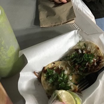 Chingón Catering - Mulita on the left and taco on the right. They're just a little bigger than the included lime and radish slices... - Caterers Near Me - Los Angeles, California