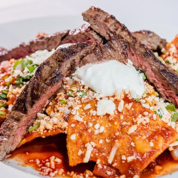 Las Fuentes - Alsip - Chilaquiles with Skirt Steak - Mexican Near Me - Alsip, Illinois
