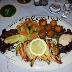 Saloniki - Der Fischteller ist ein Gedicht.
