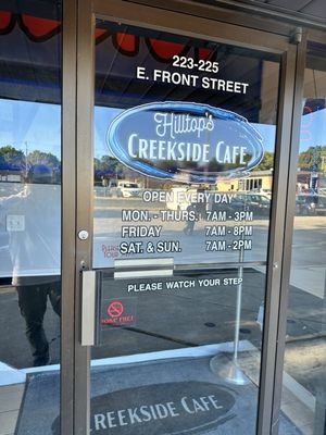 Hilltop's Creekside Cafe by null