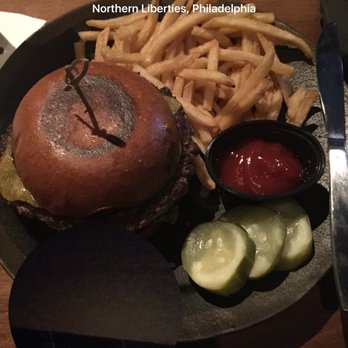 Punch Line Philly - Dry over cooked burger with little to no flavor. - Bars Near Me - Philadelphia, Pennsylvania Punch Line Philly - Dry over cooked burger with little to no flavor. - Bars Near Me - Philadelphia, Pennsylvania