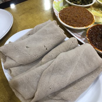 Manna Bistro - Injera bread - Ethiopian Near Me - Centreville, Virginia