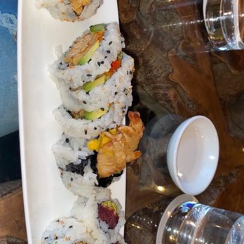 Morimoto Napa - Soft Shell Crab Roll and Spicy Tuna Roll - Japanese Near Me - Napa, California Morimoto Napa - Soft Shell Crab Roll and Spicy Tuna Roll - Japanese Near Me - Napa, California
