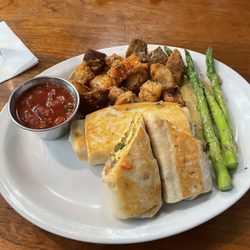Blue Ridge Grill - Steak burrito special on Sunday