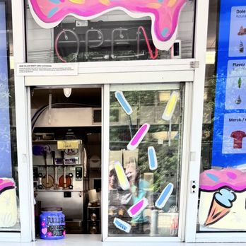 Frosty Cone - Cutely decorated window - Ice Cream & Frozen Yogurt Near Me - Elizabeth, Pennsylvania