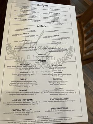 Menu photo 2 Mangia Bistro Plano, TX