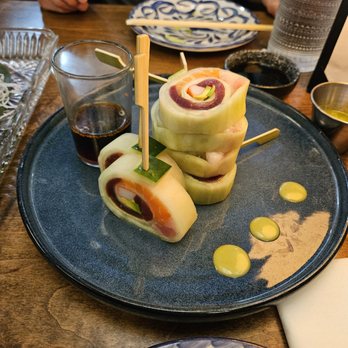 The Blue Sushi - Naruto Roll (No Rice) - Sushi Bars Near Me - Columbus, Ohio The Blue Sushi - Naruto Roll (No Rice) - Sushi Bars Near Me - Columbus, Ohio