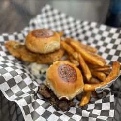 La Borracha Hamburgerseria - Wagyu Bulgogi Slider  French Fries