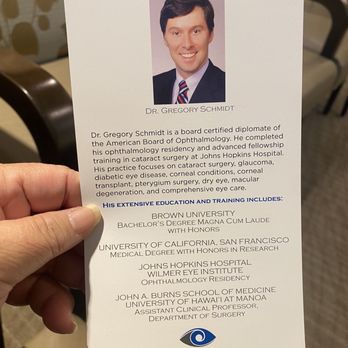Gregory Schmidt, MD - Ophthalmologists Near Me - Honolulu, Hawaii Gregory Schmidt, MD - Ophthalmologists Near Me - Honolulu, Hawaii