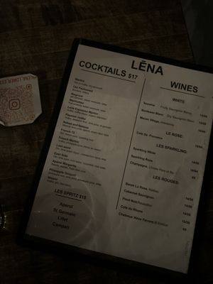 Menu photo 3 LĒNA New York, NY