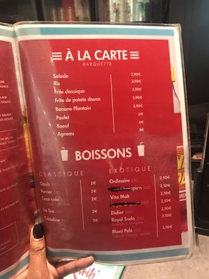 Menu photo 4 French Karib' Paris, 75 Menu photo 4 French Karib' Paris, 75
