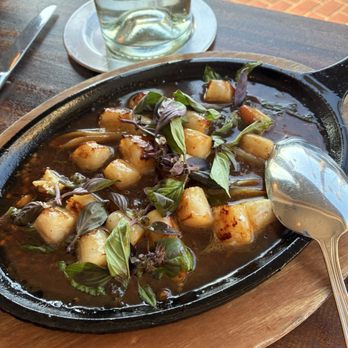 Anajak Thai - Bay scallops with thai basil and chili jam - Thai Near Me - Sherman Oaks, California