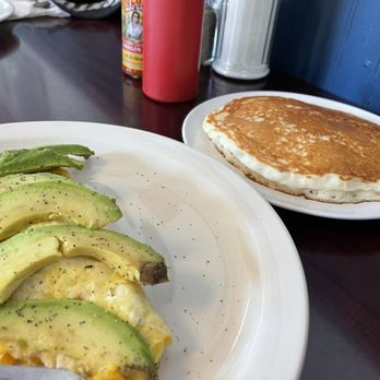 Uncle Sam's Pancake House - Omelette with a single pancake - Breakfast & Brunch Near Me - Manitou Springs, Colorado Uncle Sam's Pancake House - Omelette with a single pancake - Breakfast & Brunch Near Me - Manitou Springs, Colorado