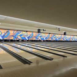 ABC Lanes West - Perfect lanes & fun mural