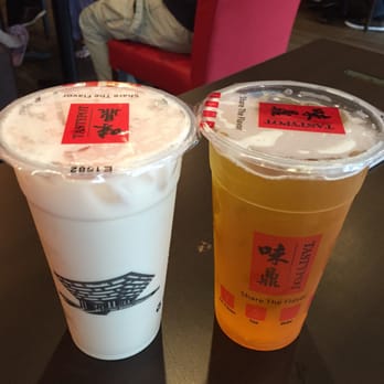 Tasty Pot - Hokkaido Milk Tea and Passion Fruit Green Tea - Taiwanese Near Me - Newark, California Tasty Pot - Hokkaido Milk Tea and Passion Fruit Green Tea - Taiwanese Near Me - Newark, California
