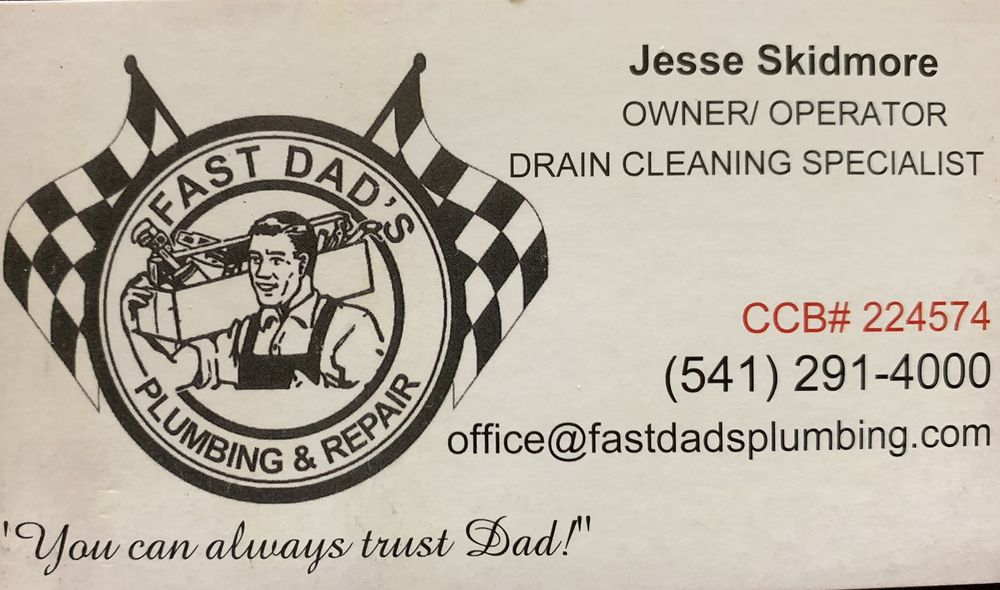 Slide of Fast Dad's Plumbing & Repair
