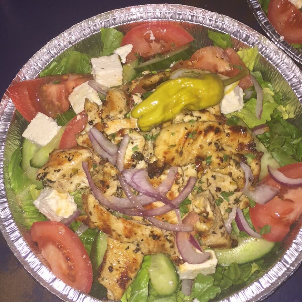 Georges Souvlaki - George salad one of my favourites - Food Near Me - Montreal, Quebec Georges Souvlaki - George salad one of my favourites - Food Near Me - Montreal, Quebec
