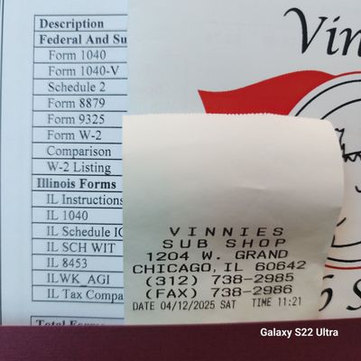 Vinnies Sub Shop by null