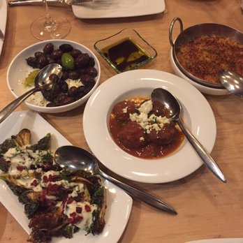 Zaytinya - Brussels sprouts, meatballs and orzo - Greek Near Me - Washington, DC, District of Columbia Zaytinya - Brussels sprouts, meatballs and orzo - Greek Near Me - Washington, DC, District of Columbia