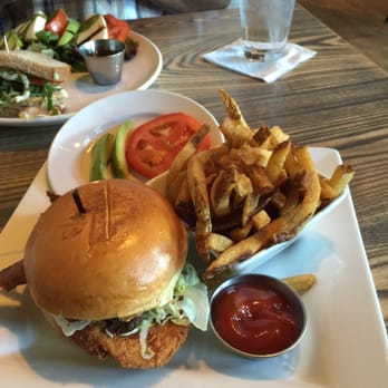 Baker's Crust - Chicken and avocado sandwich with hand cut fries. I asked for it without the avocado. GREAT FOOD - Breakfast & Brunch Near Me - Richmond, Virginia Baker's Crust - Chicken and avocado sandwich with hand cut fries. I asked for it without the avocado. GREAT FOOD - Breakfast & Brunch Near Me - Richmond, Virginia