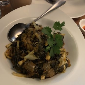 Royal Rangoon - Roselle leaf, bamboo shoots, prawns - Asian Fusion Near Me - Berkeley, California Royal Rangoon - Roselle leaf, bamboo shoots, prawns - Asian Fusion Near Me - Berkeley, California