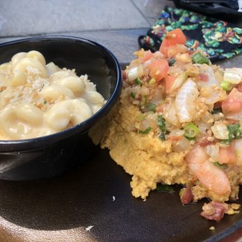 T Lawson’s Grill - Shrimp grits + Mac n cheese - Sports Bars Near Me - Grand Rivers, Kentucky