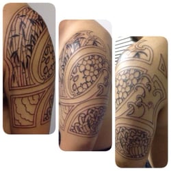 Tattoo Krew Ink - Phase one for the boyfriend. Ink done by Josh.