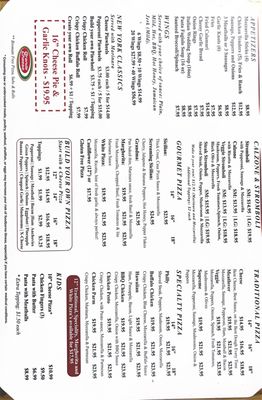 Menu photo 2 Dominics pizza Stuart, FL