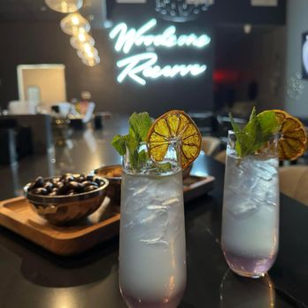 The Grove Bar And Kitchen - two cocktails on the bar - Wine Bars Near Me - Spring, Texas