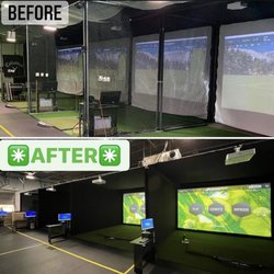 Go Golf - New Simulator Renovation!
