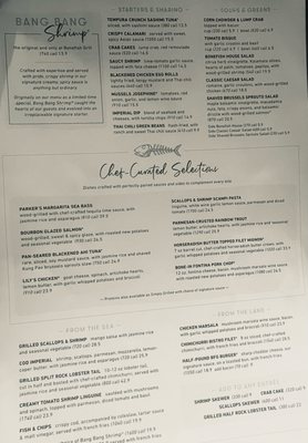Menu photo 1 Bonefish Grill Bonita Springs, FL Menu photo 1 Bonefish Grill Bonita Springs, FL